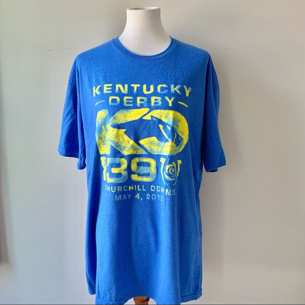 Kentucky Derby 139 Screen Print Short Sleeve T-Shirt May 4, 2013 Size XX-Large